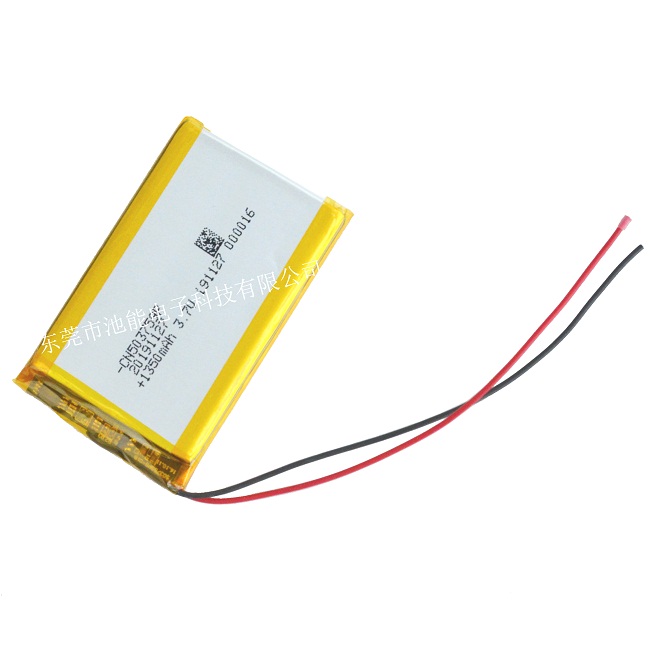 503759 3.7V1350mAh車載GPS報警器鋰電池